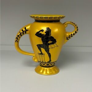Disney Hercules 25th Anniversary decorative mug gold black